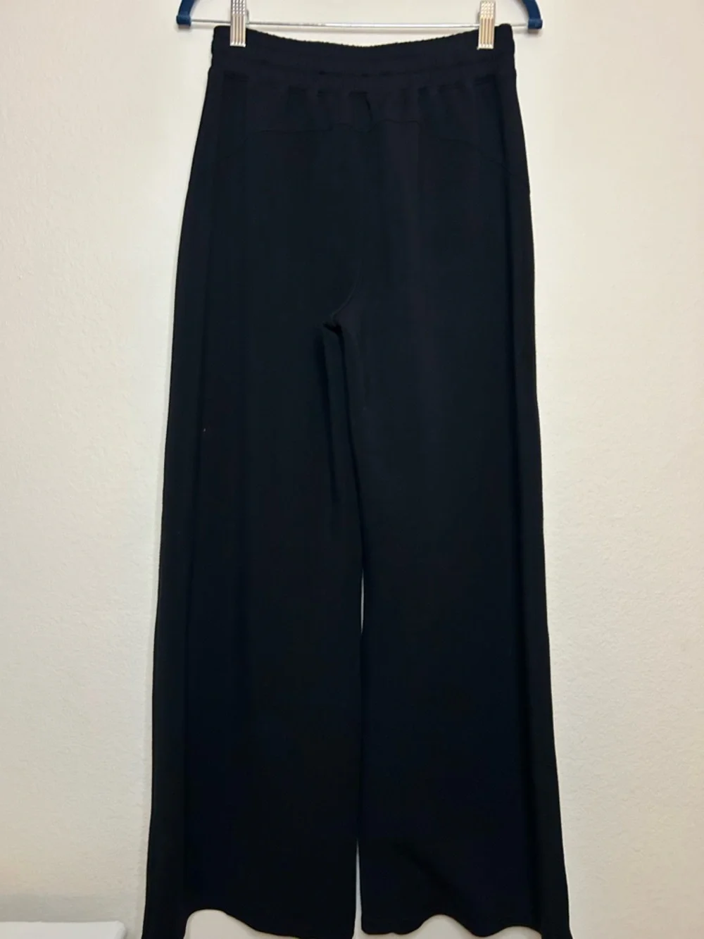 SPANX Black Wide-Leg Drawstring Pants size s/ch/p - Picture 3 of 12